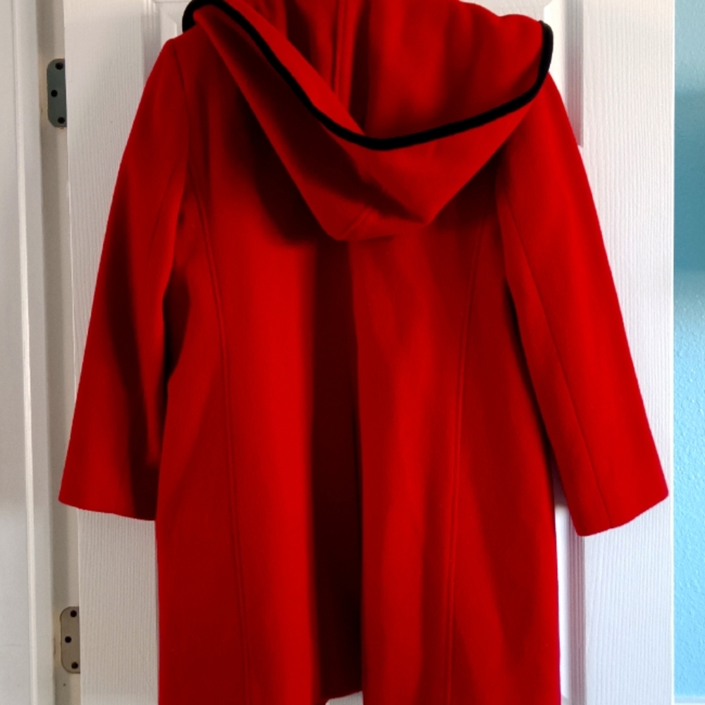 Alfred Dunner red coat size 8p